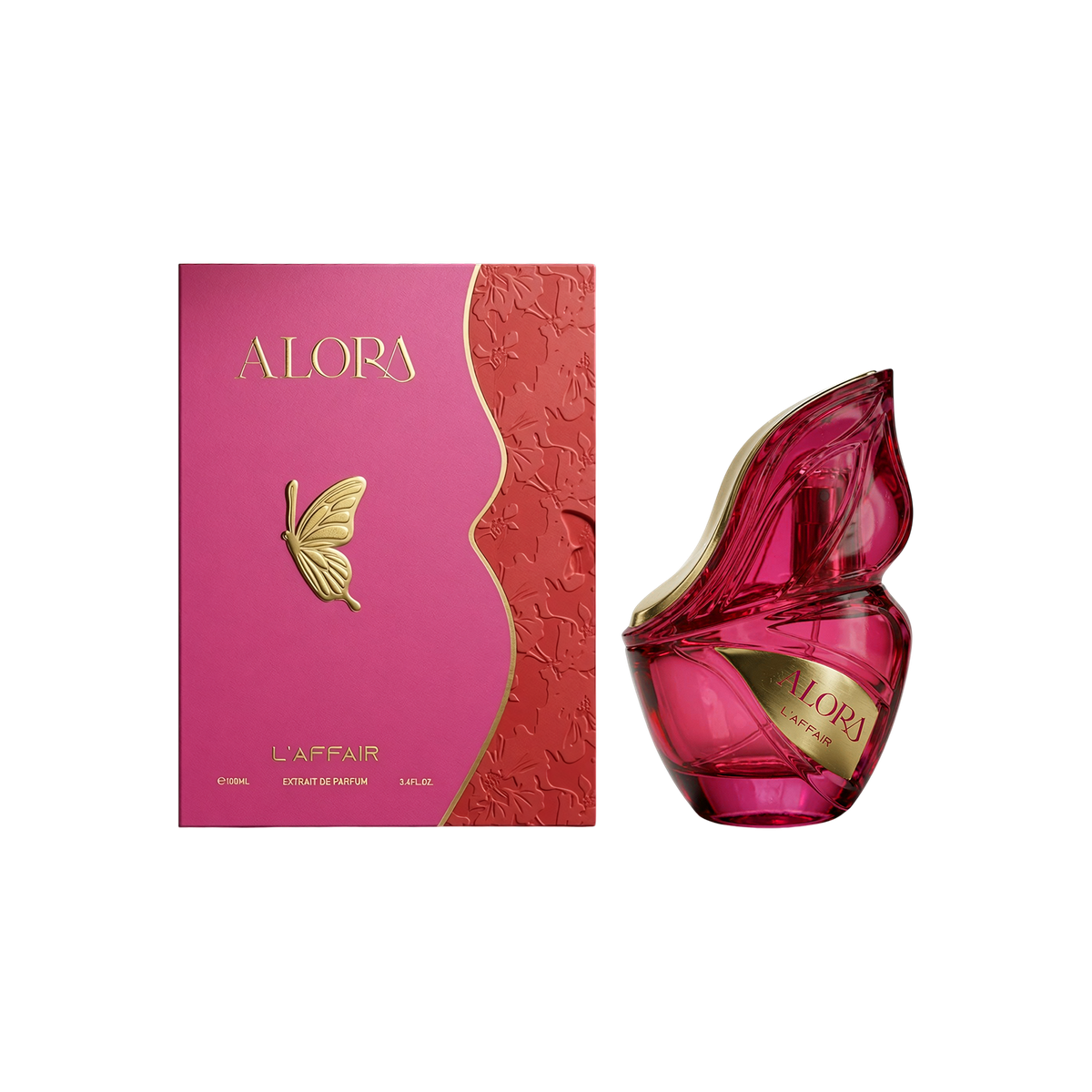 Alora Extrait de Parfum bottle and box